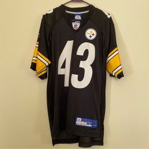 REEBOK STEELERS TROY PALAMALU JERSEY